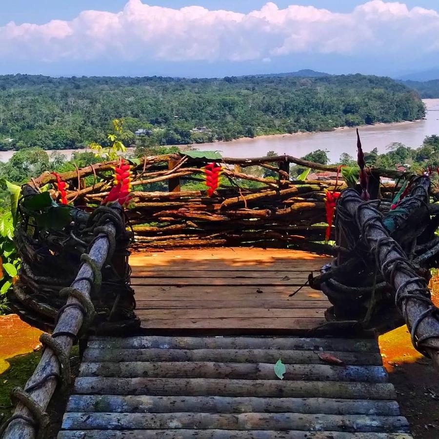 Shipati Lodge Puerto Misahuallí Eksteriør bilde