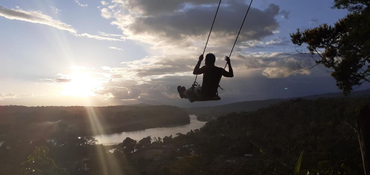 Shipati Lodge Puerto Misahuallí Eksteriør bilde